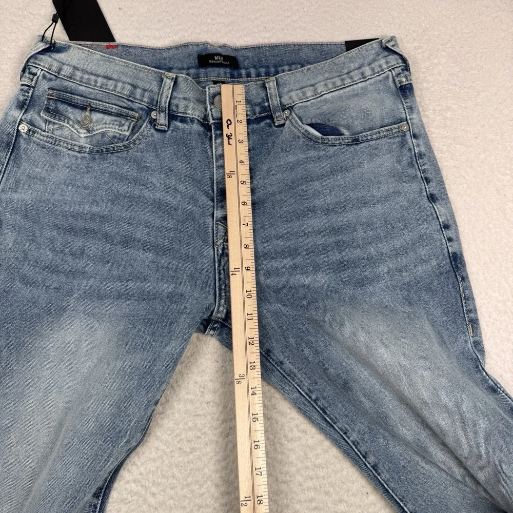True Religion Jeans Mens 34 (36x34) Billy Relaxed Bootcut Flap Pocket NWT $164